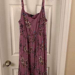 Torrid Lilac Chiffon Dress